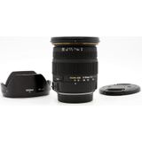 Sigma 17-50mm F/2.8 DC EX HSM Pentax + zonnekap OCCASION