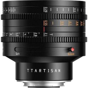 TTArtisan - 35mm T2.1 - Cine-lens - Fuji X mount - Zwart