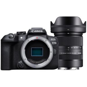 Canon - EOS R10 - Systeemcamera - Zwart - 24,2 Megapixel