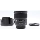 Sigma 24mm F/1.4 DG HSM Art Nikon + LH830-03 zonnekap OCCASION