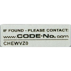 CODE-NO.com Lens label