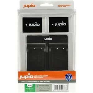 Jupio Kit met 2x Battery NP-W126 + USB Duo Charger