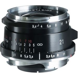 Voigtlander Color-Skopar 3.5/21 mm VM asferisch lens, Type II, zwart