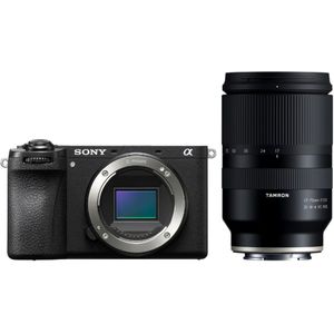 Sony - A6700 - Systeemcamera - Zwart - Inclusief Tamron 17-70mm Objectief