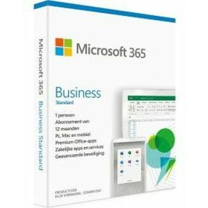 Microsoft 365 Business Standard - 12 maanden/1 apparaat *Digitale licentie*