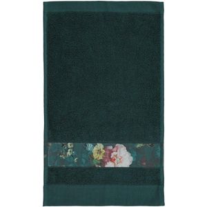 ESSENZA Fleur Donkergroen Gastendoek 30 x 50 cm