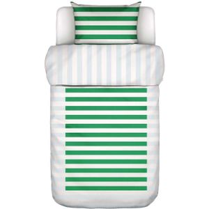 Marc O'Polo Sanna Vivid Green Dekbedovertrekset 140 x 220 cm
