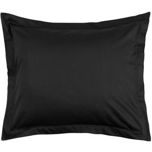 ESSENZA Satin Antraciet Kussensloop 60 x 70 cm