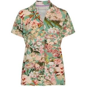 ESSENZA Marente Noleste Greenish Top korte mouw L