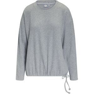 Essenza - Daphni - Melange - Grijs - Top - Lange Mouw