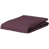 ESSENZA The Perfect Organic Jersey Marsala Hoeslaken 180-200 x 200-220 cm