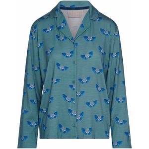 Essenza Elodie Eliza Soft teal Top lange mouw M
