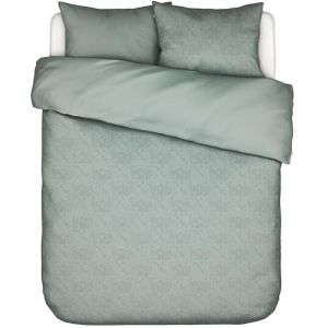 ESSENZA Felipa Dusty green Dekbedovertrekset 260 x 220 cm