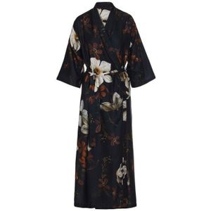 ESSENZA Jula Daffodils Reunited Zwart Kimono L