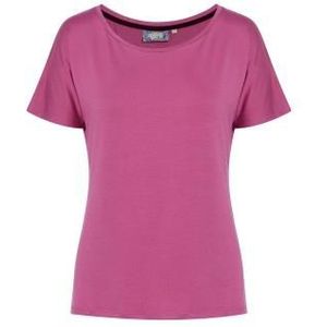 ESSENZA Ellen Uni Violet Top korte mouw L