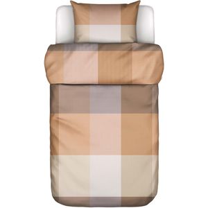 Marc O'Polo Erliv Dark coral Dekbedovertrekset 140 x 220 cm