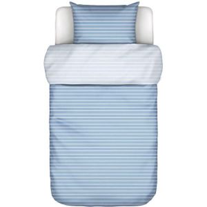 Marc O'Polo Thyra Denim blue Dekbedovertrekset 140 x 220 cm
