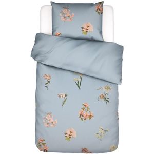 ESSENZA Annebella Zen blue Dekbedovertrekset 140 x 220 cm