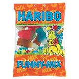 Haribo snoep funny-mix, zak van 200 g