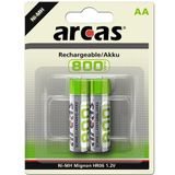 Arcas Rechargeable NimH AA/HR6 800mAh blister 2