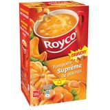 Royco Minute Soup pompoensuprême met croutons, pak van 20 zakjes