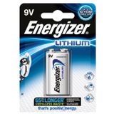 Energizer batterij Lithium 9V, op blister