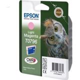 Epson inktcartridge T0796, 975 pagina's, OEM C13T07964010, licht magenta