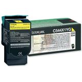 Lexmark Toner geel return program - 4000 pagina's - C544X1YG