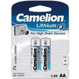 Camelion Lithium AA 1,5V blister 2