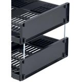 Durable brievenbakjestaafjes Optimo, pak van 4 metalen staafjes