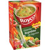 Royco Minute Soup groentensuprême met croutons, pak van 20 zakjes