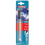 Edding permanent marker voor CD/DVD/BD e-8400 zwart, op blister