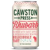 Cawston Press frisdrank Rhubarb, blikje van 33 cl, pak van 24