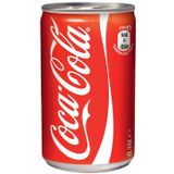 Coca-Cola frisdrank, blikje van 15 cl, pak van 24 stuks
