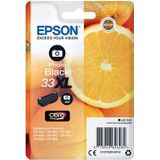 Epson inktcartridge 33XL, 400 pagina's, OEM C13T33614012, foto zwart