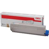 Oki Toner Kit cyaan - 10000 pagina's - 44844507