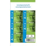 BPost postzegel internationaal, Koning Filip, blister van 50 stuks, non-prior