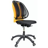 Fellowes Office Suites rugsteun van gaas, zwart