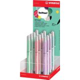 Stabilo vulpen Be Crazy, pastel, display van 12 stuks