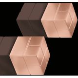 Magneet voor glasbord Sigel 20x20x20mm Super Strong koper