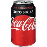 Coca-Cola Zero frisdrank, blik van 33 cl, pak van 30 stuks