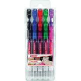 Edding gelroller 2185, etui met 5 stuks in geassorteerde kleuren