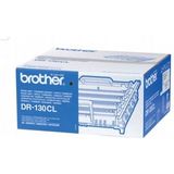 Brother drum, 17.000 pagina's, OEM DR-130CL, zwart