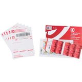 Bpost kit aangetekende zending, pak van 10 zendingen