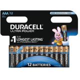 Duracell Ultra Power Duralock Alkaline AAA/LR03 blister 12
