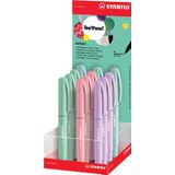 STABILO beFab! gelroller, display van 12 stuks in geassorteerde pastelkleuren