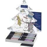 Tekenset Faber-Castell Pitt Artist Pen kerstdisplay
