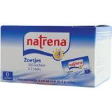 Natrena zakje met 2 zoetjes, pak van 500 stuks