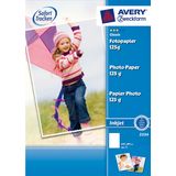 Fotopapier Avery A4 125gr wit doos a 20 vel