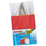 Folia papieren kraft zak, 110-125 g/m², geassorteerde kleuren, pak van 10 stuks